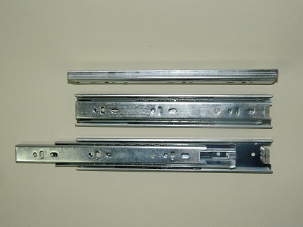 Направляющие шариковые неполного выдвижения 27/L-450mm (40)