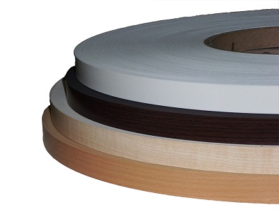 Кромка черный ПВХ ,2*19мм б/кл 500м/кор