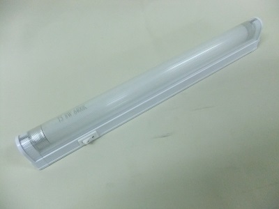 Светильник люм. ALN(TNL), с выкл., 220В, 8Вт,6400К, с/л Т5,322х42х22мм, б/сет.шн., белый