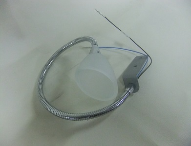 Светильник KL 309 G-1 хром с стекл.плафоном б