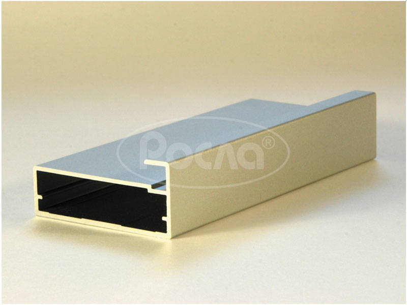 Алюминиевый профиль для кухонных дверей серебро 5,8 м (10)