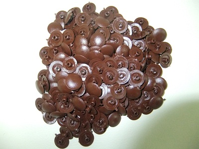 Заглушка под евровинт №8 (коричневый) (к.1000)