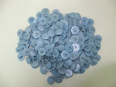 Заглушка  под евровинт (голубой)(к.1000)