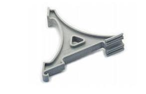 Кронштейн сетчатой полки белый