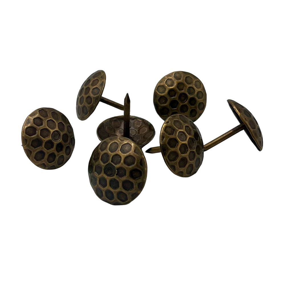 Гвоздь декоративный бронза d-25mm(3000/300/50)