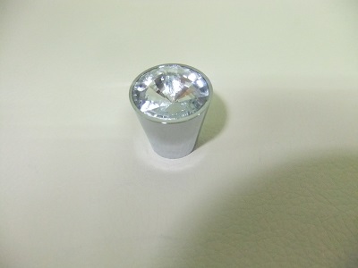 Ручка-кнопка хром+кристалл (100/500)