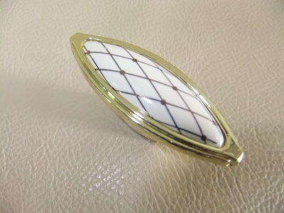 Ручка-кнопка золото+керамика (40/200)