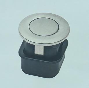 Ручка-кнопка МА12393 Матовый Никель  (250/25)