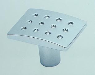 Ручка-кнопка МА12364 Хром (500/125)