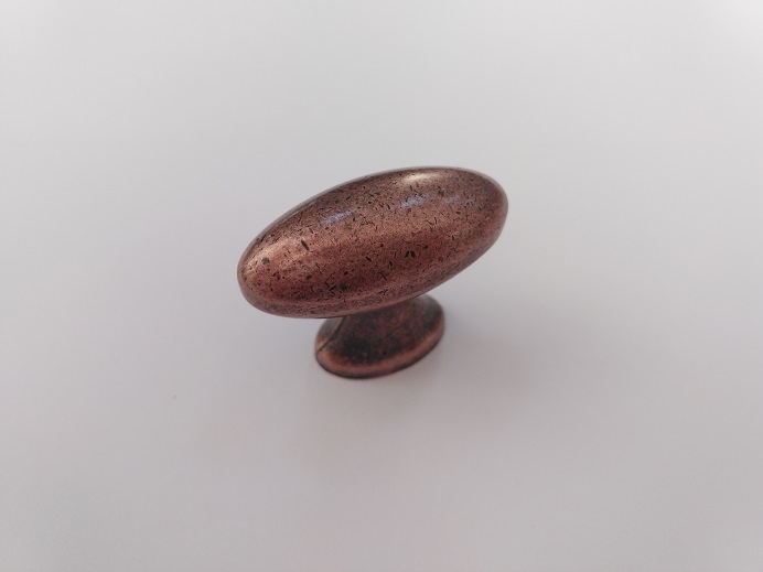 Ручка-кнопка МА28145 Состаренная Медь  (500/50)