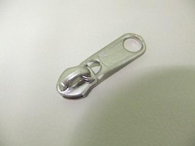 Замок для молнии (100) хром