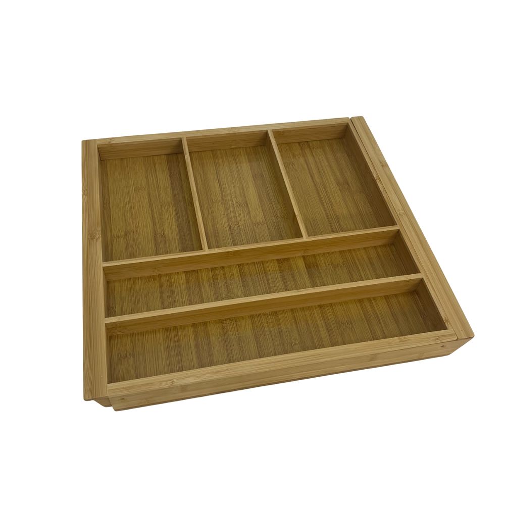 Лоток для столовых приборов,Бамбук, L473*W505-825*H50mm