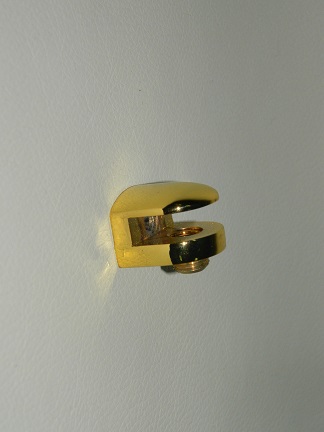 Стеклодержатель 6 мм средний золото (80/2)