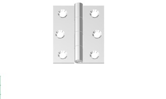 Петля карточная №4 (4 ОЗ) ц (400) ОЗМФ