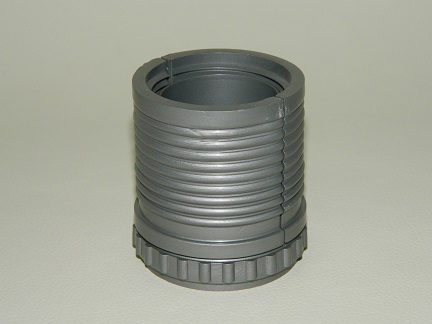 Низ на трубу D-60мм серый