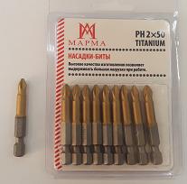 Бита магнитная PH2-L50 (TIN)(100/10)