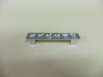 Ручка-скоба хром+кристалл   096 мм (50)
