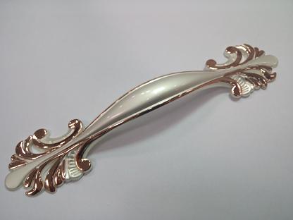 Ручка-скоба  МА21301-128 Золото+Серебро  (150/15)