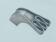 Ручка кнопка МА21979 Серебро  (400/100)