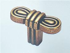 Ручка-кнопка МА21673-S Бронза Античная  (500/125)