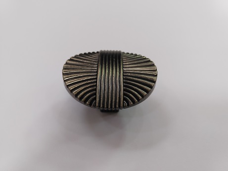 Ручка-кнопка МА22186 Серебро  (500/50)