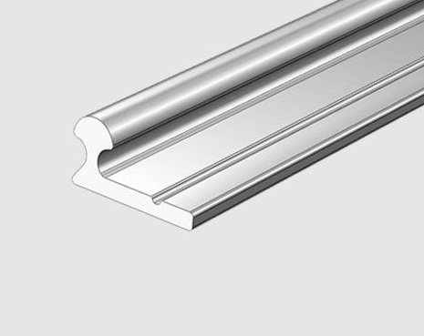 Нижний ходовой профиль L-3,0м (алюм.)