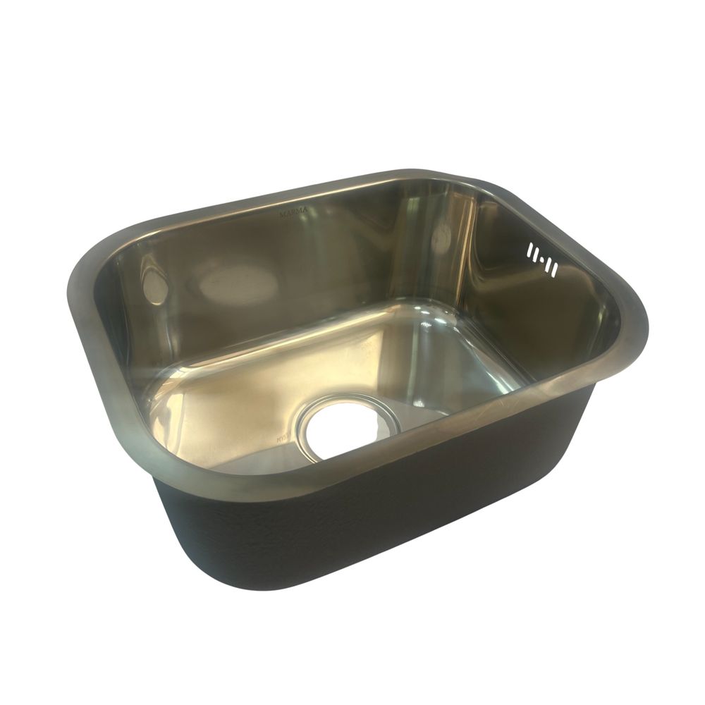 Мойка кух. SS304 480*380*200 с сифоном,Polished