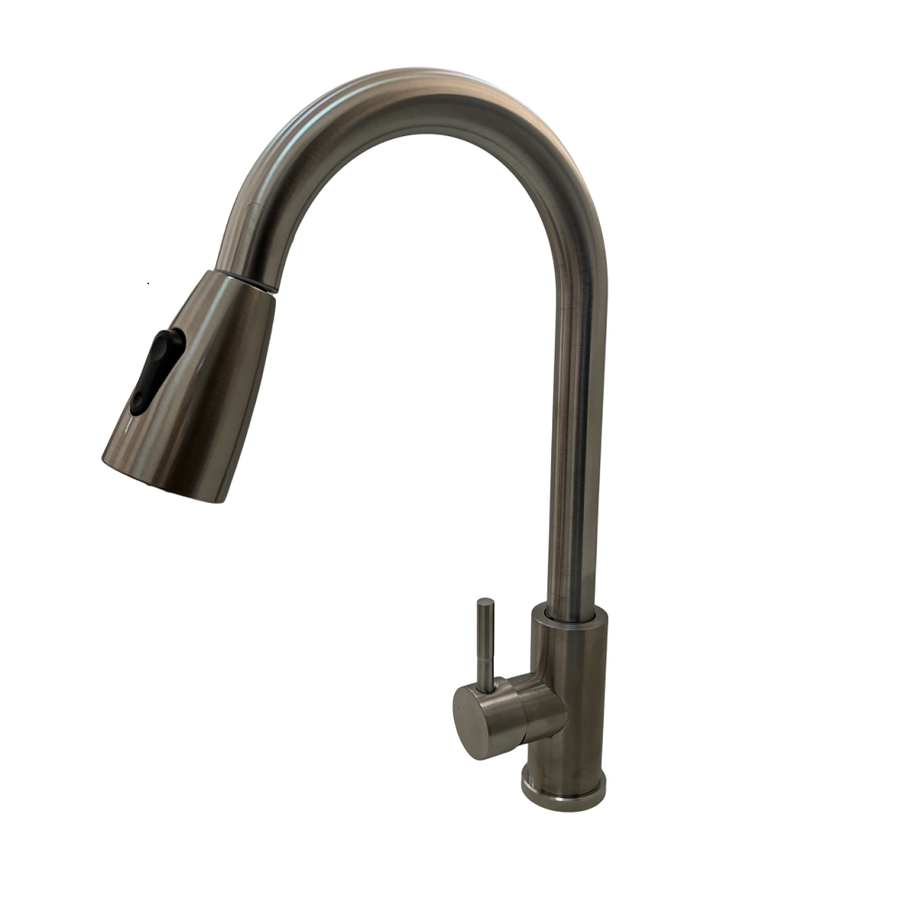 Смеситель для кухни с выдвижной лейкой