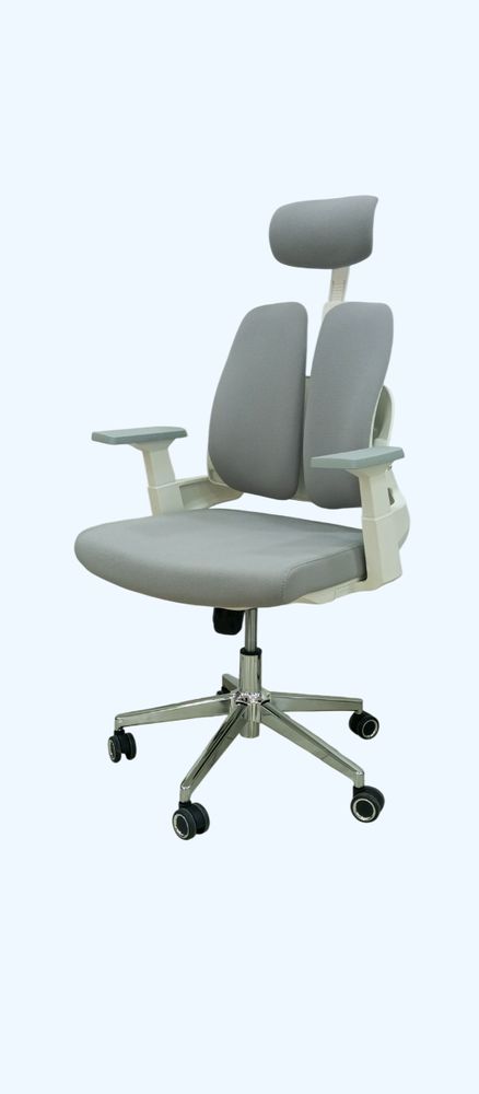 Офисное кресло,вращающееся,с регулируемой высотой 7901 Серый