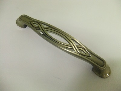 Ручка-скоба бронза 128 мм (40/200)