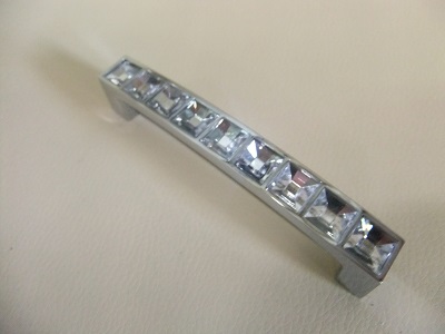 Ручка-скоба хром+кристалл 096 мм (50/250)